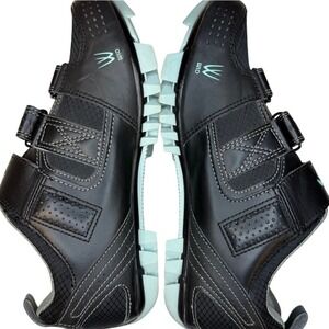 Bontrager Race Road Cycling Shoes Black SPD Cleat‎ Compatible women Size 7.5
